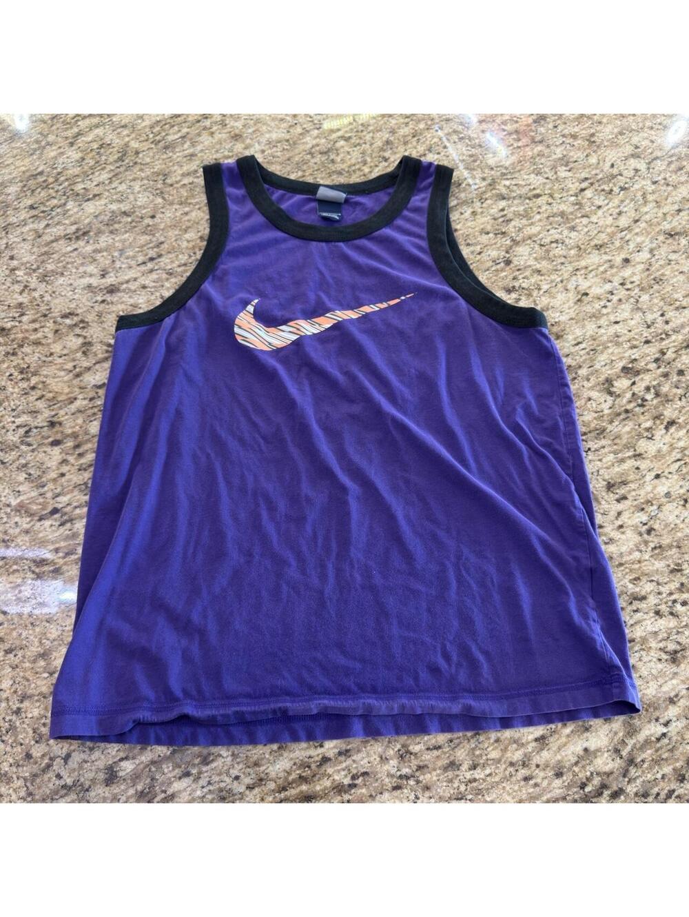 Nike Men's Purple Vests-tanks-cami